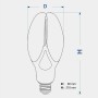 Ampoule industrielle LED E27 40W - Éclairage LED pour entrepôts