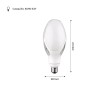 Ampoule industrielle LED E27 40W - Éclairage LED pour entrepôts