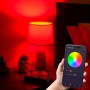 Ampoule LED Smart WIFI E27 - RGB + CCT réglable sur 3 températures différentes de 3000-6500ºK - 9W