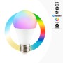 Ampoule LED Smart WIFI E27 - RGB + CCT réglable sur 3 températures différentes de 3000-6500ºK - 9W