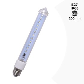 Ampoule LED E27 effet météore 200mm - 0.3W - Blanc froid 6500K