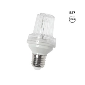 Ampoule LED à effet stroboscopique E27 - 2W - IP65 Blanc froid 6000K