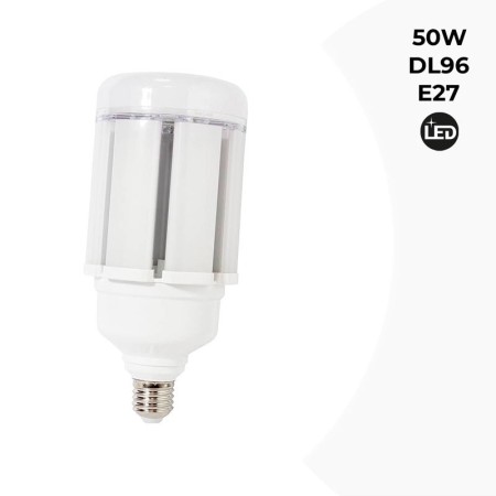 Ampoule LED industrielle E27 "CORN" - DL96 - 50W - 180-265V - Blanc Froid 6000K