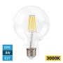 Ampoule LED à filament E27 G95 - 8W