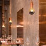 Ampoule LED effet miroir argenté E27 6W Blanc chaud 3000K