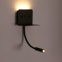Applique de lecture SLANGE  2" - 3W + 6W - Port USB + USB-C