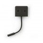 Applique de lecture SLANGE  2" - 3W + 6W - Port USB + USB-C