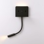 Applique de lecture SLANGE  2" - 3W + 6W - Port USB + USB-C