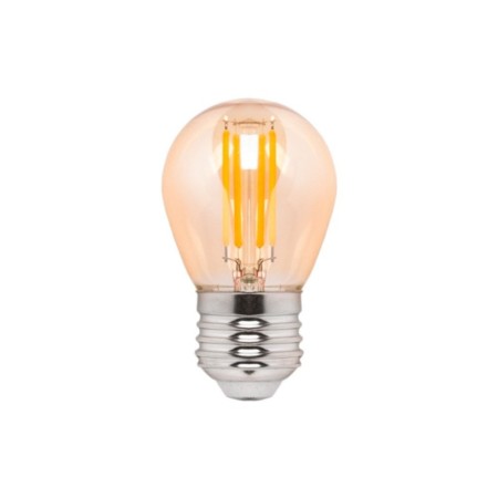 Ampoule LED filament E27 G45 ambrée vintage - Dimmable - 4W