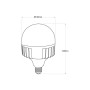 Ampoule LED E27 haute puissance -15W - CCT réglable sur 3 températures différentes de 3000-4000ºK - Fumagalli - ø100mm