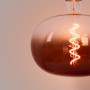 Ampoule décorative LED à filament "Decor - Marron" - E27 R220 - Dimmable - 4W - 1800K