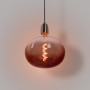 Ampoule décorative LED à filament "Decor - Marron" - E27 R220 - Dimmable - 4W - 1800K