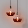 Ampoule décorative LED à filament "Decor - Marron" - E27 R220 - Dimmable - 4W - 1800K