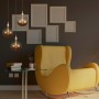 Ampoule décorative LED à filament "Decor - Marron" - E27 R220 - Dimmable - 4W - 1800K