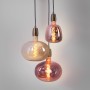 Ampoule décorative LED à filament "Decor - Marron" - E27 R220 - Dimmable - 4W - 1800K