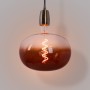 Ampoule décorative LED à filament "Decor - Marron" - E27 R220 - Dimmable - 4W - 1800K