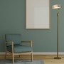 Lampadaire vintage "BANQUERO" - E27