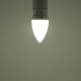 Ampoule LED E14 C37 bougie opale - 4.5W Blanc neutre 4000K