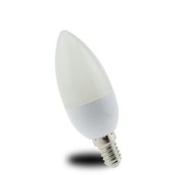 Ampoule LED E14 C37 bougie opale - 4.5WaAmpoule LED E14 C37 bougie opale - 4.5W Blanc neutre 4000K