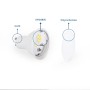 Ampoule LED GU10 - 7W - 120 degrés Blanc froid 6000K