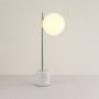 Lampe à poser boule en verre "LICRU" - E27 - Ø 15cm