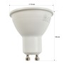 Ampoule LED GU10 5W couleur COB Vert