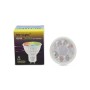 Ampoule LED GU10 4W RGB+CCT réglable sur 3 températures différentes de 2700-6500ºK RF / Wifi