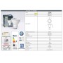 Ampoule LED GU10 - 3,5W - CCT réglable sur 2 températures différentes de 2700-4000ºK - Fumagalli