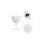 Ampoule GU5.3 LED MR16 12-24V DC 5W Blanc neutre 4000K