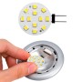 Ampoule LED G4 plate bi-pin 2W - 12V AC/DC Blanc froid 6000K