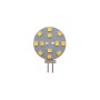 Ampoule LED G4 Bi-Pin 2,3W plate Lumière Bleu