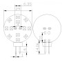 Ampoule LED G4 Bi-Pin 2,3W plate Lumière Bleu