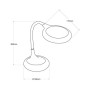 Lampe loupe LED de bureau - Dimmable - CCT - 8W