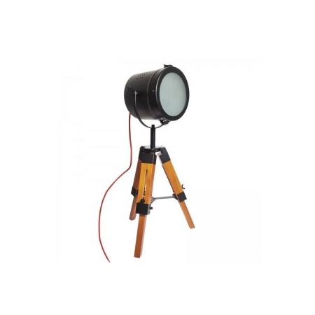 Lampe de table ou lampadaire vintage avec trépied "CARPEN"