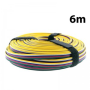 Câble RGB+CCT 6 fils Ø0,52mm 12-24V DC