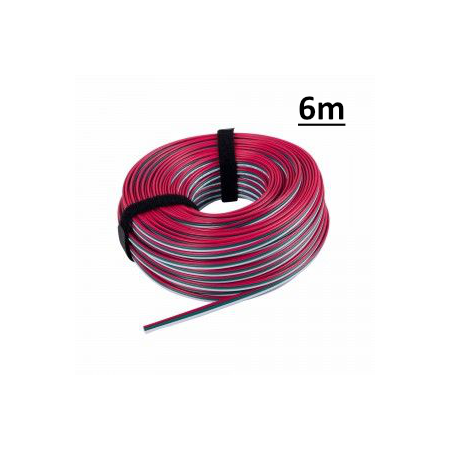 Câble de connexion pour ruban LED CCT 12-24V - Rouleau de 6 ou 50 mètres