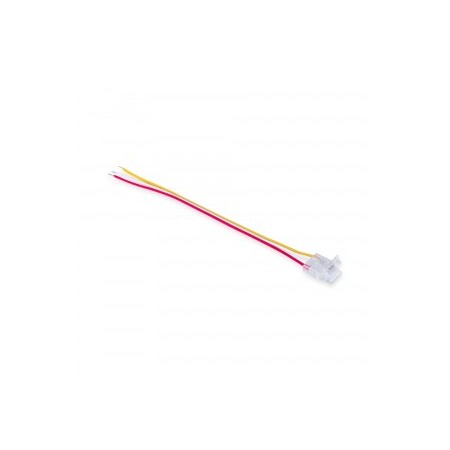 Connecteur Hippo pour relier un ruban LED CCT COB à son contrôleur - PCB 10mm - 3 broches - IP20 - Max. 24V