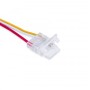 Connecteur Hippo pour relier un ruban LED CCT COB à son contrôleur - PCB 10mm - 3 broches - IP20 - Max. 24V
