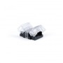 Connecteur Hippo pour relier 2 rubans LED RGB SMD 10mm - IP20 - 4 broches - Max. 24V
