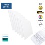 Pack de 6 - Panneau LED 60x60Cm rétro-éclairé encastrable - 4860lm - driver Philips - 36W - UGR22 - IP40