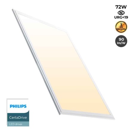 Panneau LED 120x60Cm extra-plat - Driver PHILIPS - 72W - UGR19