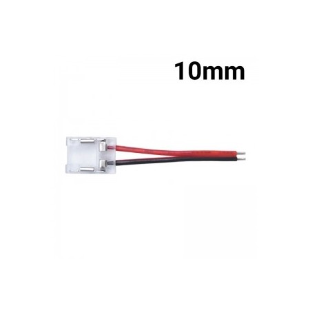 Connecteur cablé pour ruban LED COB 10mm IP20