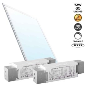 Panneau LED 120x60 cm encastrable dimmable 72W – 5900 lumens