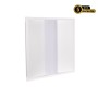 Panneau encastré Troffer à LED 60x60cm - CCT réglable sur 3 températures différentes de 3000-6500ºK - 40W - OSRAM chip - UGR18