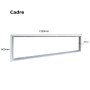 Panneau LED 120x60Cm en saillie extra-plat - Driver Philips - 72W - UGR19 - Avec KIT de montage