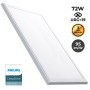Panneau LED 120x60Cm en saillie extra-plat - Driver Philips - 72W - UGR19 - Avec KIT de montage