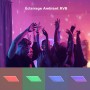 Panneau de rétroéclairage LED de surface 60x60cm - 36W - CCT réglable de 3000-6500ºK + RGB IC - Avec télécommande
