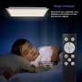 Panneau de rétroéclairage LED de surface 60x60cm - 36W - CCT réglable de 3000-6500ºK + RGB IC - Avec télécommande
