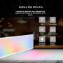 Panneau de rétroéclairage LED de surface 120x30cm - 36W - CCT réglable de 2700-6500ºK + RGB IC - Avec télécommande