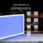 Panneau LED de rétroéclairage de surface 60x30cm - 22W - CCT réglable sur 3 températures de 2700-6500ºK + 2RGB - Rétroéclairé